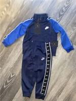 Baby Boys Nike Tape Tracksuit Age 18 Months Navy Blue Poly New Tags