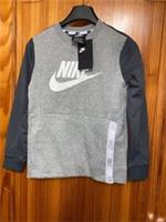 Boys NIKE Hybird Jumper Sweatshirt Track Top Grey Age 6-8 Years New Tags