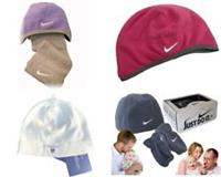 New NIKE Baby Winter Hats Scarf Mittens Baby GANT Beanie White