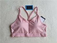 NEW NIKE INDY PADDED LIGHTWEIGHT WITH DRI - FIT..LIGHT SUPPORT SPORTS BRA SIZE L - L Regular