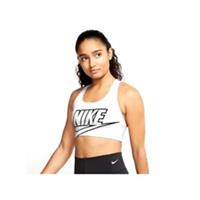 NIKE Swoosh Black Sports Bra Medium Support DN4207-100 Women's Size L-A38 - L Regular