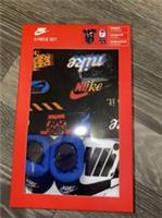 NIKE 3 Piece Infant Baby 0-6 3 Piece Set Baby Bodysuit Bodysuit Bib Boottie
