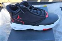 Nike Jordan Max Aura 4 Shoes in Black White and Red UK 5.5