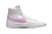 Nike Blazer Mid GS Juniors Girls Womens White Pink Foam Trainers Size-. UK. 5