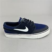 Nike Zoom Stefan Janoski 631298-414 Blue Suede Premium Low Trainers Shoes UK3.5