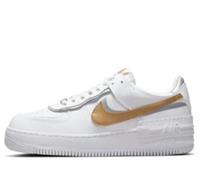 Nike Air Force 1 Shadow 'White Metallic Gold' Womens Trainers