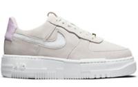 Nike Air Force 1 Pixel Womens Trainers Sneakers Grey Beige Size. UK. 8