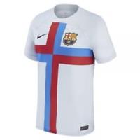 Nike F.C. Barcelona 22/23 Junior Boys Third Football Shirt GreySize.L 6/7 Years