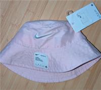 Nike Bucket Hat Pale Pink New Tags UPF 40+ Chin Strap Ag 2-4 Years