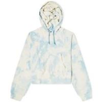 NIKE Womens Blue & White Oversized Jersey Hoodie Medium UK Ladies 12 BNWT - M Regular