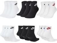 Nike Mens DX5074 (3/6) Pairs Sportswear Everyday Essential Ankle Socks - UK-8-11 / EU-42-46 - L Regular