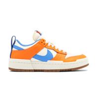 NIKE Womens White & Orange Dunk Low Disrupt Supa Trainers UK 5 BRAND NEW