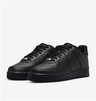 UK Size_7.5 Black Nike Air Force 1'07 Trainers lot Gym Sneakers