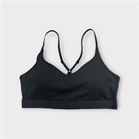 Nike Women's Dri-Fit Indy Light Support Bra In Black In Size M UK 12-14 - S Regular