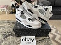 Nike Air Jordan 4 Retro Military Black UK12 - Brand New ✅