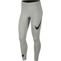 NIKE LEGASEE SWOOSH LEGGINGS GREY UK XS BNWT LAST 2 SALE PRICE