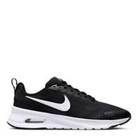 NIKE Mens Black & White Max Nuaxis Trainers UK 10 BRAND NEW