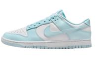 Nike Dunk Low Retro Mens Trainers White Glacier Blue Size. UK. 10