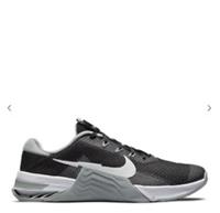 NIKE Mens Black & Grey Metcon 7 Training Shoes Trainers UK 6.5 BRAND NEW