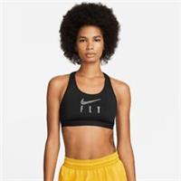 NIKE Womens Black Swoosh Fly Sports Bra Small Cup Size A-C BNWT - S Regular