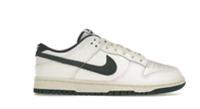 NIKE Mens White & Green Dunk Low Trainers UK 6 BRAND NEW