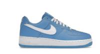 NIKE Womens Blue & White Air Force 1 Low '07 Retro Trainers UK 7 BRAND NEW