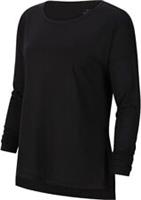 NIKE Womens Black Nike Yoga Long Sleeved Top Small BNWT - S Regular