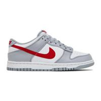 Nike Dunk Low White Grey Red (GS)
