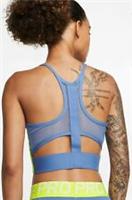 NEW NIKE RUNNING CROP TANK TOP WITH DRI-FIT TECHNOLOGY SIZE LARGE- BLUE & NEON - L Regular