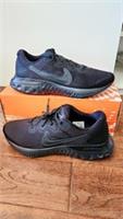 New NIKE Renew Ride 2 CU3507-002 Men's Black/Anthracite Running Trainers UK 12