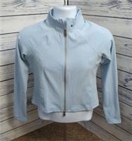 Nike Sportswear Womens Jacket Track Top Fitted Stretchy Light Armoury Blue UK 12 - M Regular