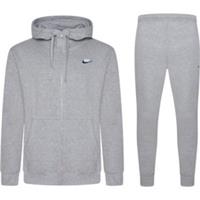 Nike Foundation Men's Tracksuit - Full Zip Hoodie - Jogger Grey - 2XL Regular