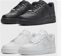 Nike Air Force 1 Low lot Shoes trainers Back to school shoes Black white UK 6-12