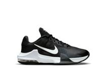 NIKE Mens Black & White Air Max Impact 4 Basketball Shoes UK 6 BRAND NEW