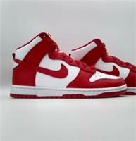 NIKE DUNK HIGH RETRO UNIVERSITY RED BRAND NEW UK9