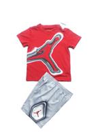 Nike Air Jordan boy T Shirt Shorts 2pc Set size 4 5 Years NWT