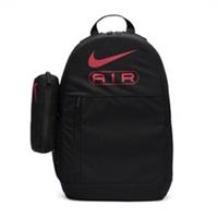 Nike Air Elemental Black Red 20 Litre Kids Unisex Backpack With Pencil Case