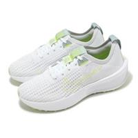 NIKE Womens White & Yellow Interact Run Running Shoes UK 4 BRAND NEW