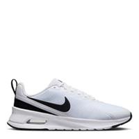 NIKE Mens White & Black Max Nuaxis Trainers UK 10 BRAND NEW