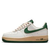 NIKE Womens White & Green Air Force 1 '07 Trainers UK 3.5 BRAND NEW