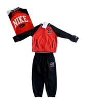 Nike Boys Black Orange Micro Sports Tracksuit zip Joggers 2 years NWT 24 months