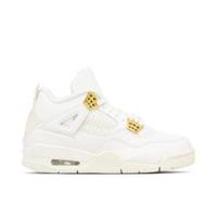 Jordan 4 Retro Metallic Gold (Women's)