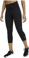 NIKE Womens Black & White One Mid-Rise Crop 2.0 Leggings UK 8 XS BNWT - XS Regular