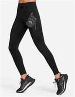 NIKE Womens Black Trail 7/8 Length Leggings Ladies Size UK 8 XS BNWT - XS Regular