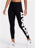 NIKE Women's Black Just Do It Print Essential High Rise Leggings UK Large BNWT - L Regular