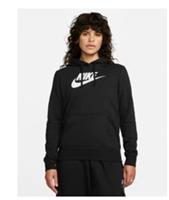NIKE Women's Black Sportswear Club Fleece Hoodie XXL UK 18 BNWT - 2XL Regular