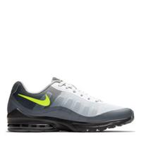 NIKE Mens Grey & Green Air Max Invigor Trainers UK 9.5 BRAND NEW Ref 1525