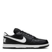 NIKE Mens Black & White Big Low Trainers UK 7.5 BRAND NEW Ref 285