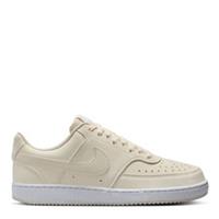 NIKE Womens Beige Court Vision Next Nature Low Trainers UK 7 BRAND NEW Ref 409