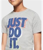 NIKE JUNIOR T-SHIRT BRAND NEW SIZE LARGE 147-158cm GREY JUST DO IT